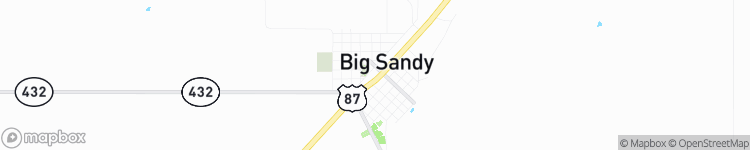 Big Sandy - map