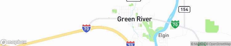Green River - map