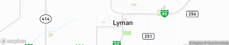 Lyman - map