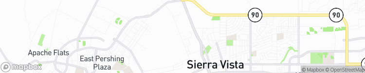 Sierra Vista - map