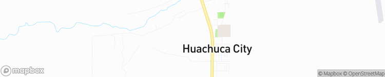 Huachuca City - map