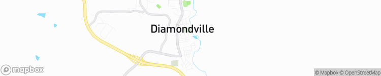 Diamondville - map