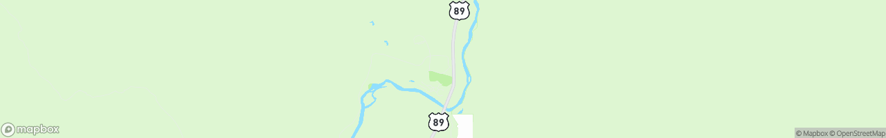 Headwaters Lodge & Cabins at Flagg Ranch - map