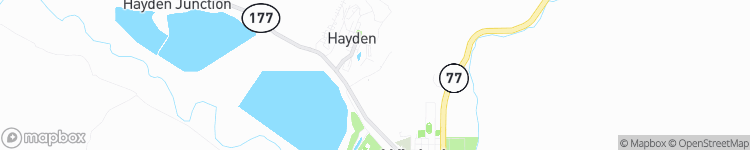 Hayden - map