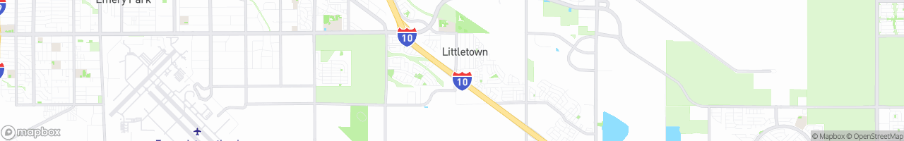 TTT Truck Stop - map