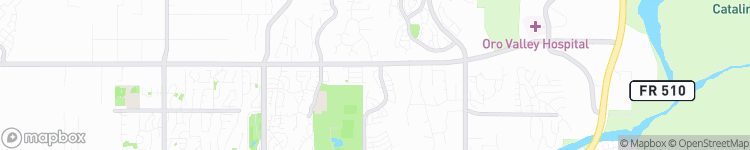 Oro Valley - map