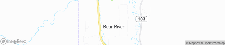 Bear River - map