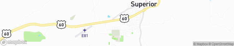 Superior - map