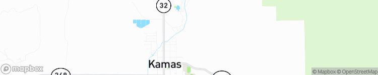 Kamas - map