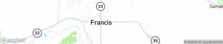 Francis - map
