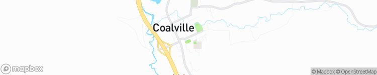 Coalville - map