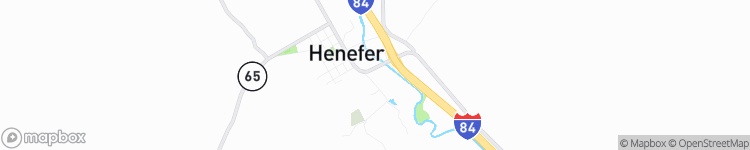 Henefer - map