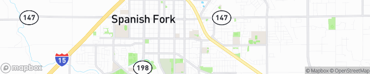Spanish Fork - map