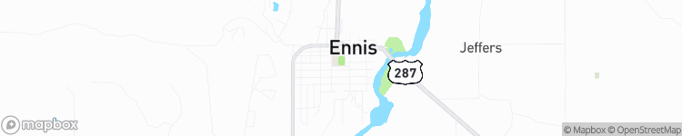 Ennis - map