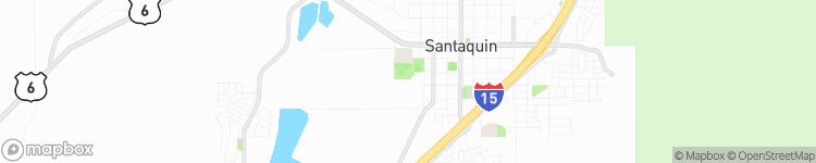Santaquin - map