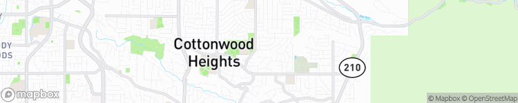 Cottonwood Heights - map