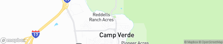 Camp Verde - map