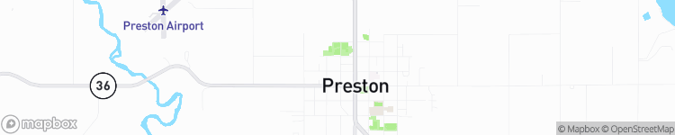 Preston - map