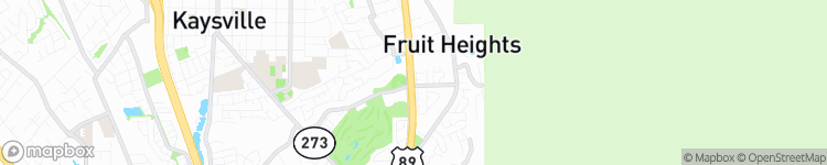 Fruit Heights - map