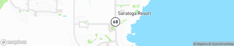 Saratoga Springs - map