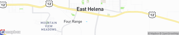 East Helena - map