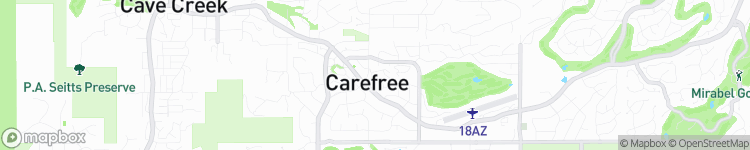 Carefree - map