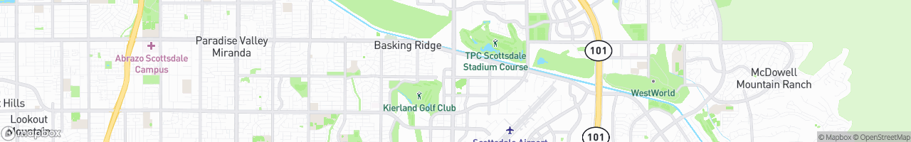 Scottsdale Az - map
