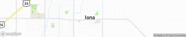 Iona - map