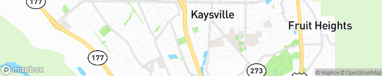 Kaysville - map