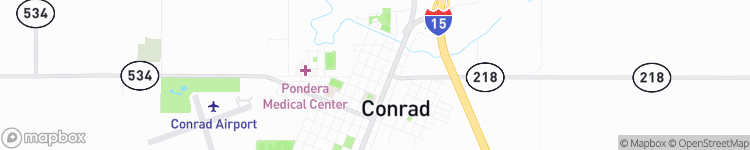 Conrad - map