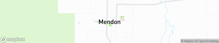 Mendon - map