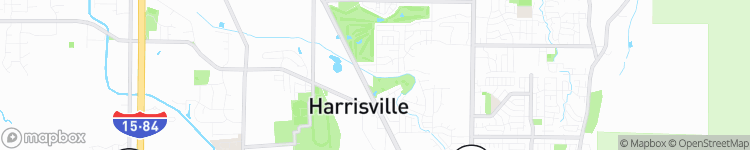 Harrisville - map