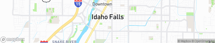 Idaho Falls - map