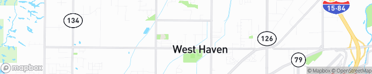 West Haven - map