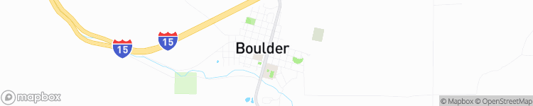 Boulder - map