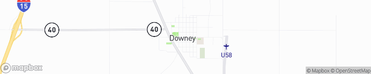Downey - map