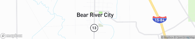 Bear River City - map