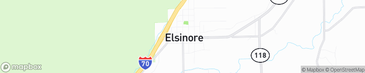 Elsinore - map