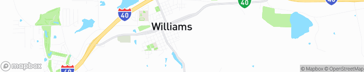 Williams - map