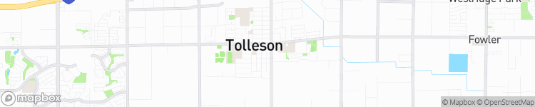 Tolleson - map