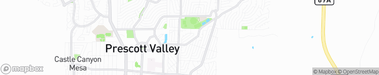 Prescott Valley - map