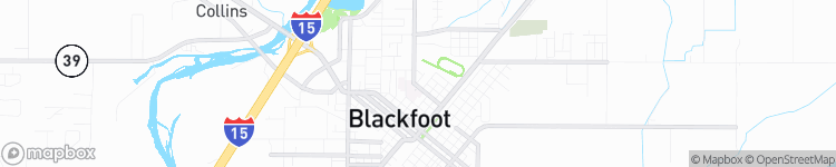 Blackfoot - map