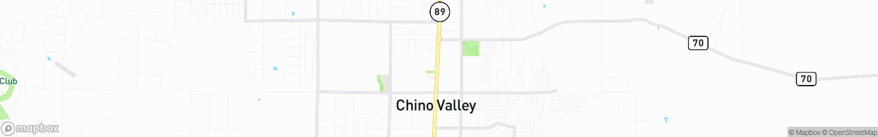 Chino Valley, Arizona - map