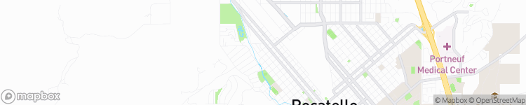 Pocatello - map
