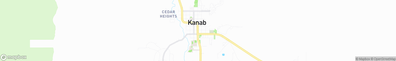 Kanab Truck Stop - map