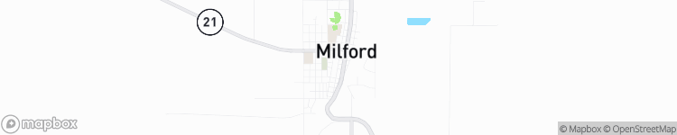 Milford - map