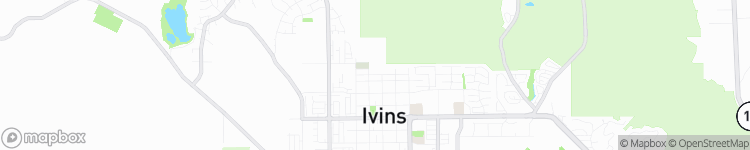 Ivins - map