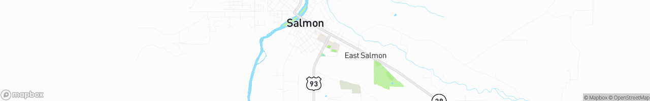 Salmon Oil Semi Stop (Sinclair) - map