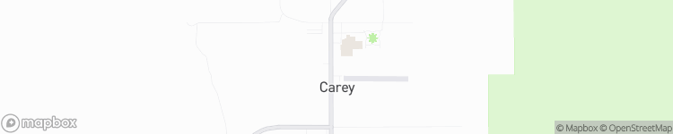 Carey - map