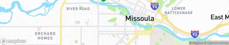 Missoula - map